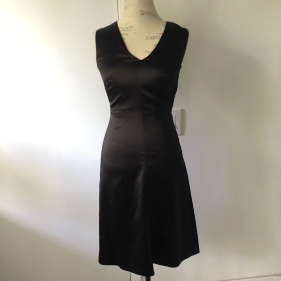 Vintage Dresses & Skirts - New York Industrie Made In Italy Satin Dress